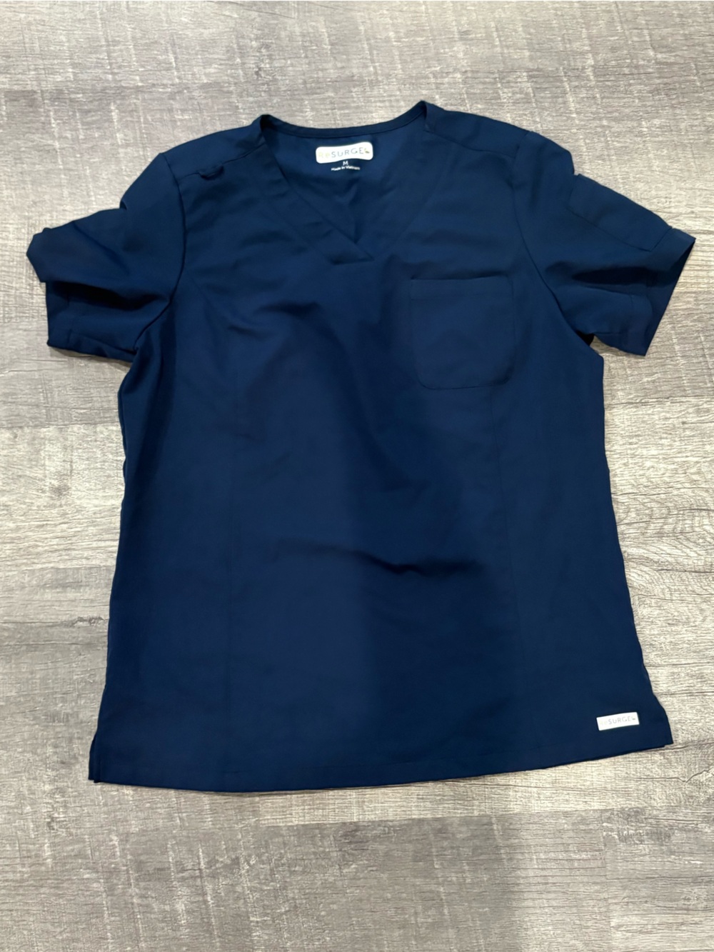 Navy Blue Scrubs Top and Pants
